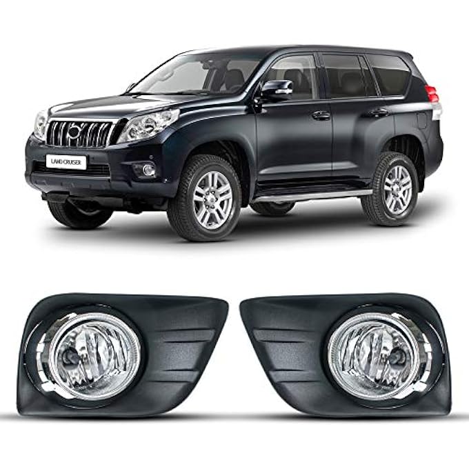 DLAA Fog Lights For Land CruiserPrado Fj150 2010 2011 2012 2013 Fog Lamps Toyota - Image 1