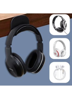 Generic 3-in-1 No-Drill Headphone Stand with Adhesive, Portable, Multi Functional Wall Mount for Headphones, Game Controllers, For Gamers, Home Organization, Office , Dorms  - Image 3