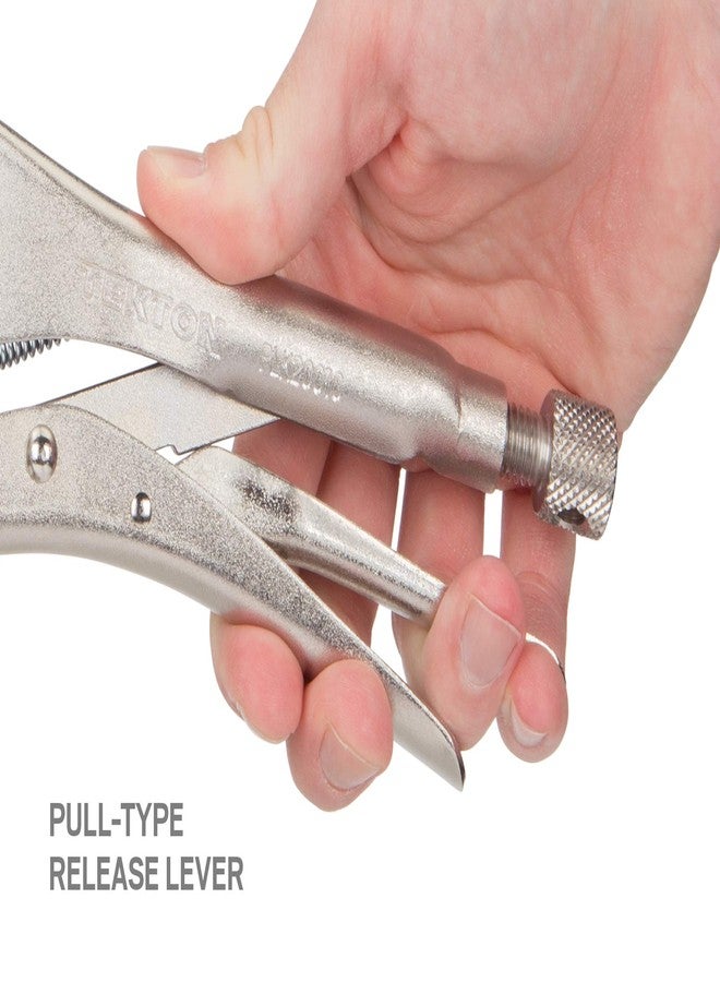 TEKTON 10 Inch Deep Bite Round Jaw Locking Pliers | PLK20010 - Image 5