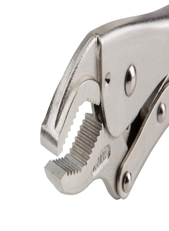 TEKTON 10 Inch Deep Bite Round Jaw Locking Pliers | PLK20010 - Image 3