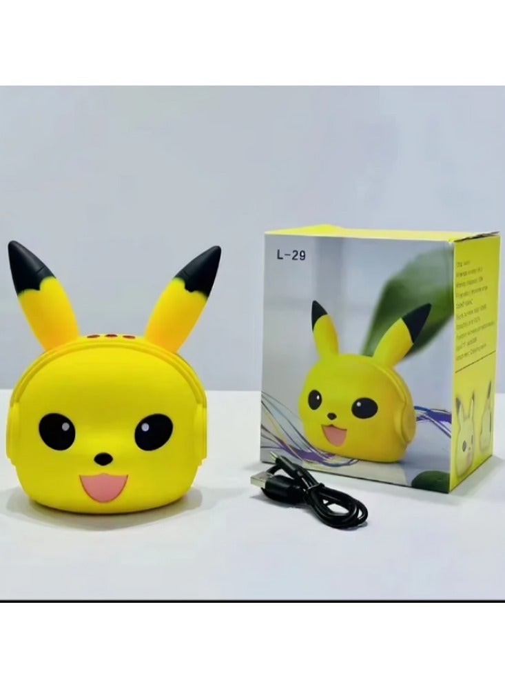 بيكاتشو مكبر صوت محمول بيكاتشو L29 5.0 مقاوم للماء ومكبر صوت لاسلكي صغير بيكاتشو باس خارجي - Image 1