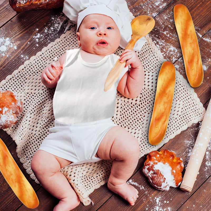 3pcs Simulation Bread Photography Props PU Artificial Food DIY Ornament Food Props for Adult Kids Children - Image 4
