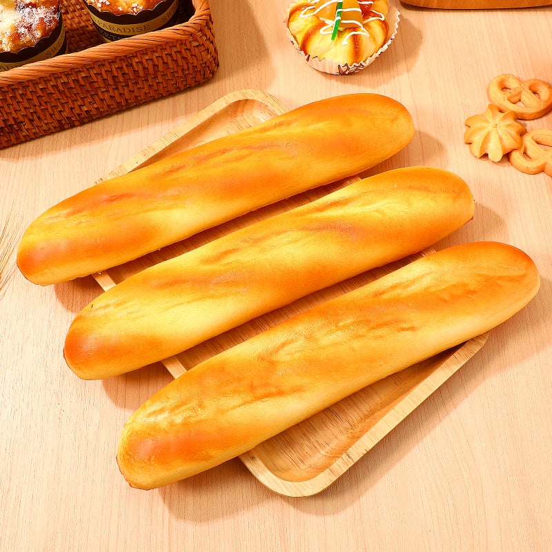 3pcs Simulation Bread Photography Props PU Artificial Food DIY Ornament Food Props for Adult Kids Children - Image 3