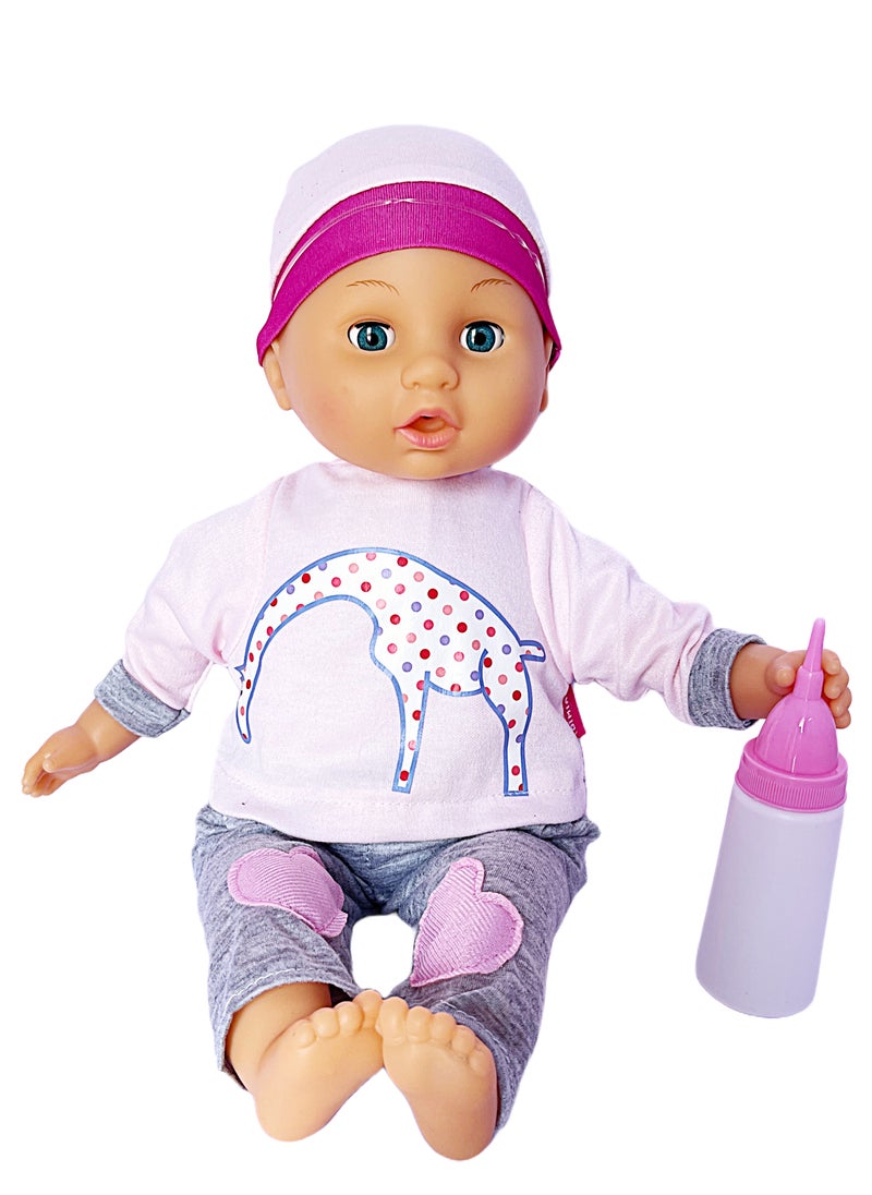 Bambolina - BAMBOLINA 40CM ROYAL DOLL WITH MOUTH MOVMENT AND BABY SOUNDS - Image 1