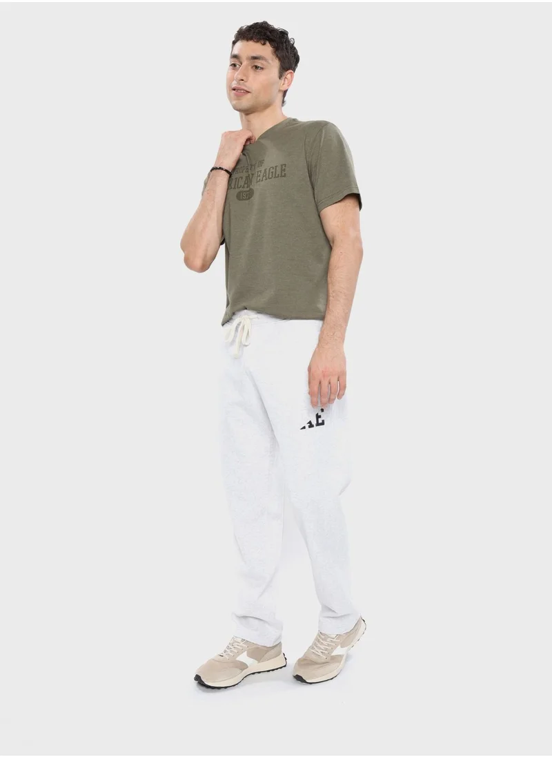 American Eagle Logo Drawstring Sweatpants
