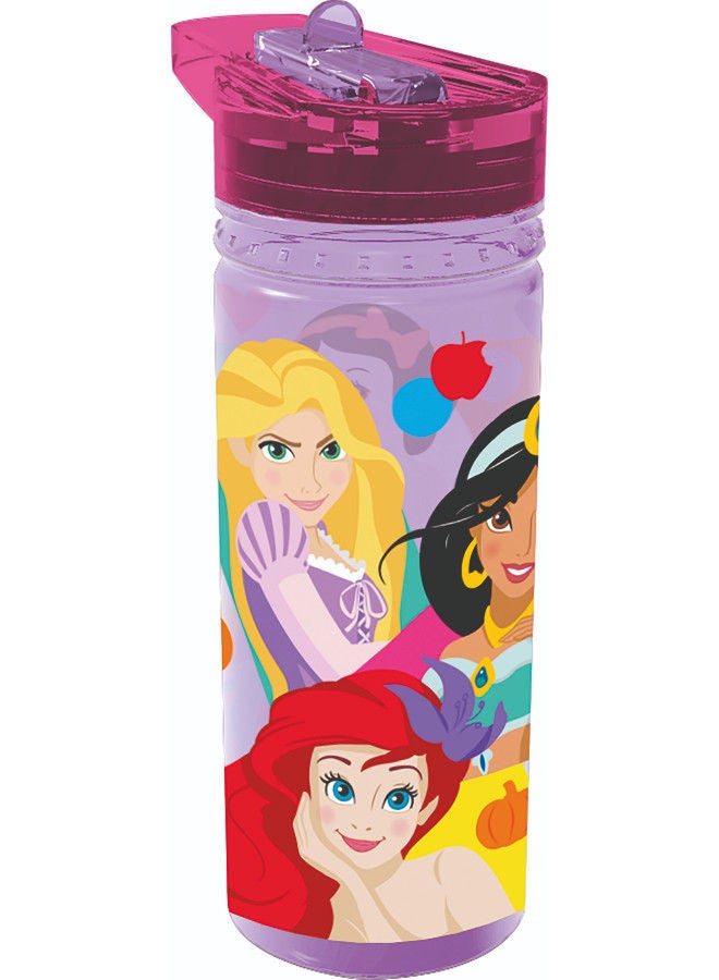 Disney Princess Bottle Eco Zen 580ml Multicolor Water Bottle Drinking Bottle Hydration Bottle Tumbler Flask Portable Glass Travel Mug - Image 1