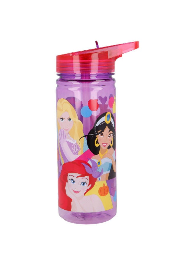 Disney Princess Bottle Eco Zen 580ml Multicolor Water Bottle Drinking Bottle Hydration Bottle Tumbler Flask Portable Glass Travel Mug - Image 2