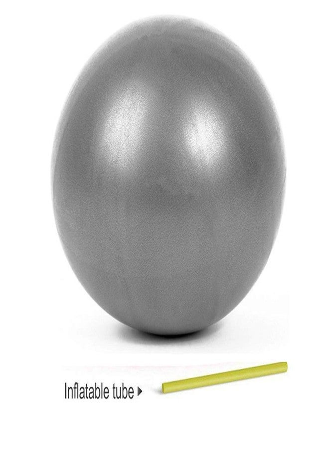 آيريس كرة تمارين صغيرة من IRIS Fitness، مقاس 9 بوصات / 23 سم، كرة تمارين بيلاتس صغيرة الحجم، كرة ثبات للثبات، تمارين البار، البيلاتس، اليوغا، تمارين تقوية عضلات الجذع والعلاج الطبيعي (رمادي) - Image 3