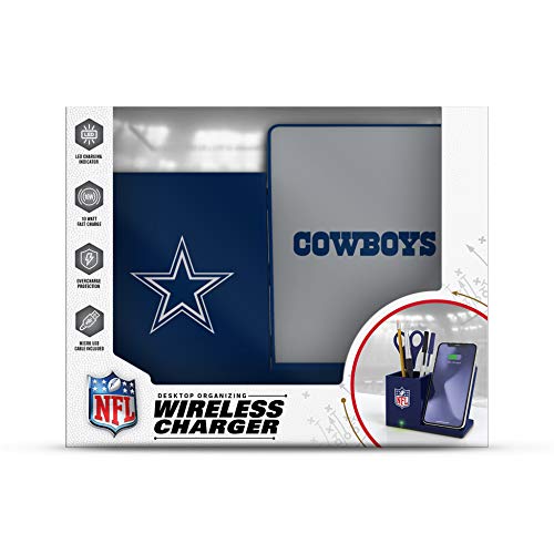 SOAR NFL Wireless Charger and Desktop Organizer Dallas Cowboys - Image 3
