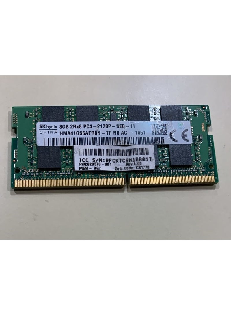 SK Hynix 8GB HMA41GS6AFR8N-TF 2Rx8 PC4-2133P DDR4 Laptop RAM Memory - Image 3