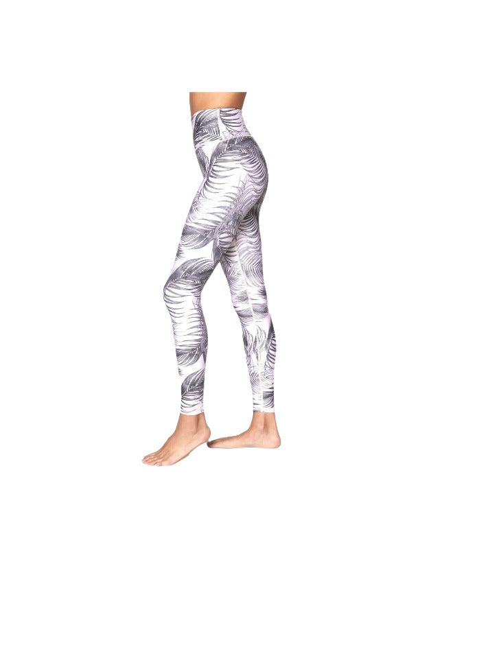 spiritual gangster SG INTENT HIGH WAIST LEGGING PALM PRINT SMALL  - Image 2