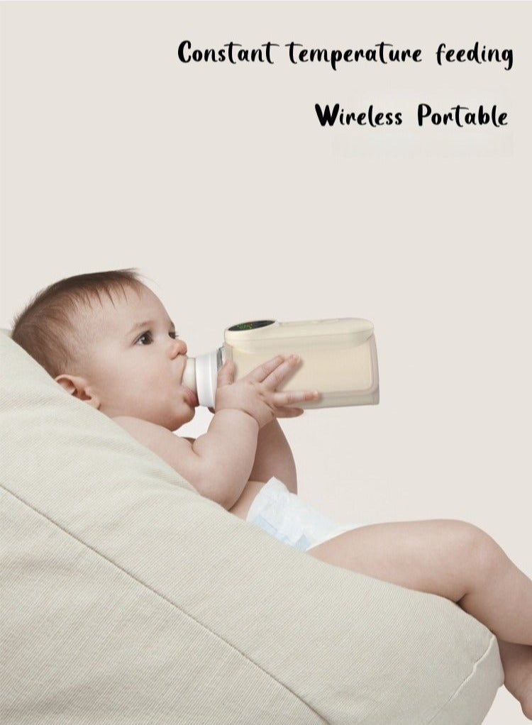 ARUWA Baby Bottle Warmer, Portable Bottle Warmer, Portable Water Warmer, Bottle Warmer On The Go, 5th Generation Portable Bottle Warmer for Travel Wireless Portable Baby Milk Warmer (1 pcs) - Image 4