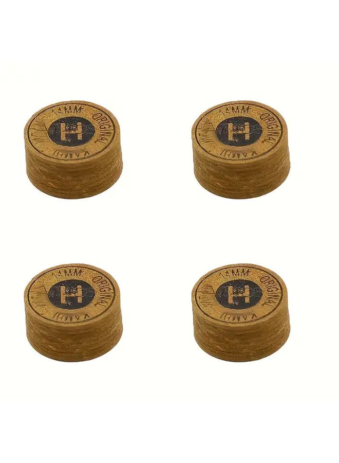 8 Layer Pigskin Billiard Cue Tips Set 14mm Universal Model for Snooker Pool Accessories - Image 3