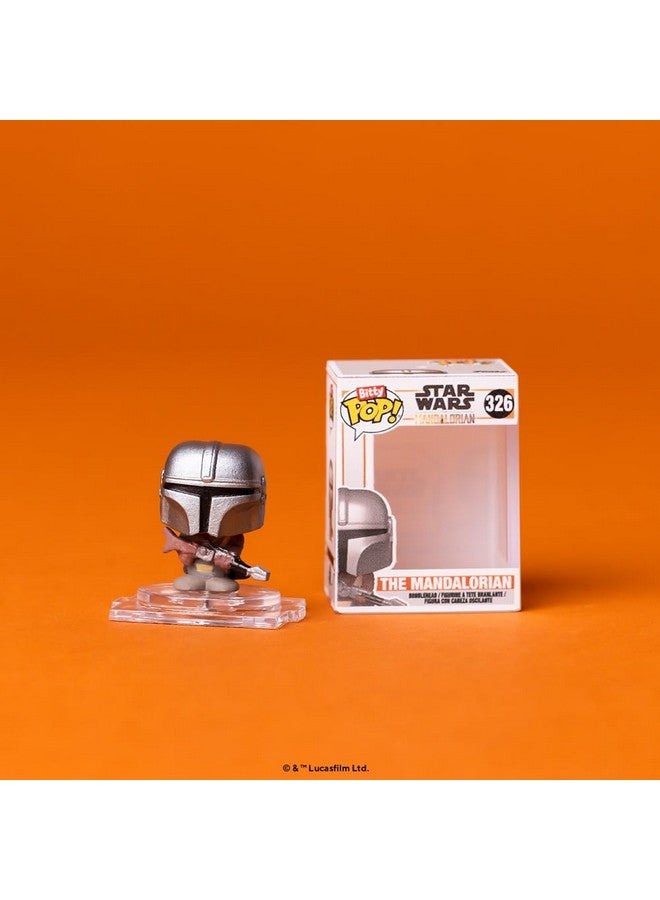 Funko Bitty POP! Mandalorian 4 Pack - The Mandalorian, Bitty POP! Kuiil, Bitty POP! Offworld Jawa, and a Mystery Bitty POP! Figure and A Surprise Mystery Mini Figure - 0.9 Inch (2.2 Cm) - Image 2
