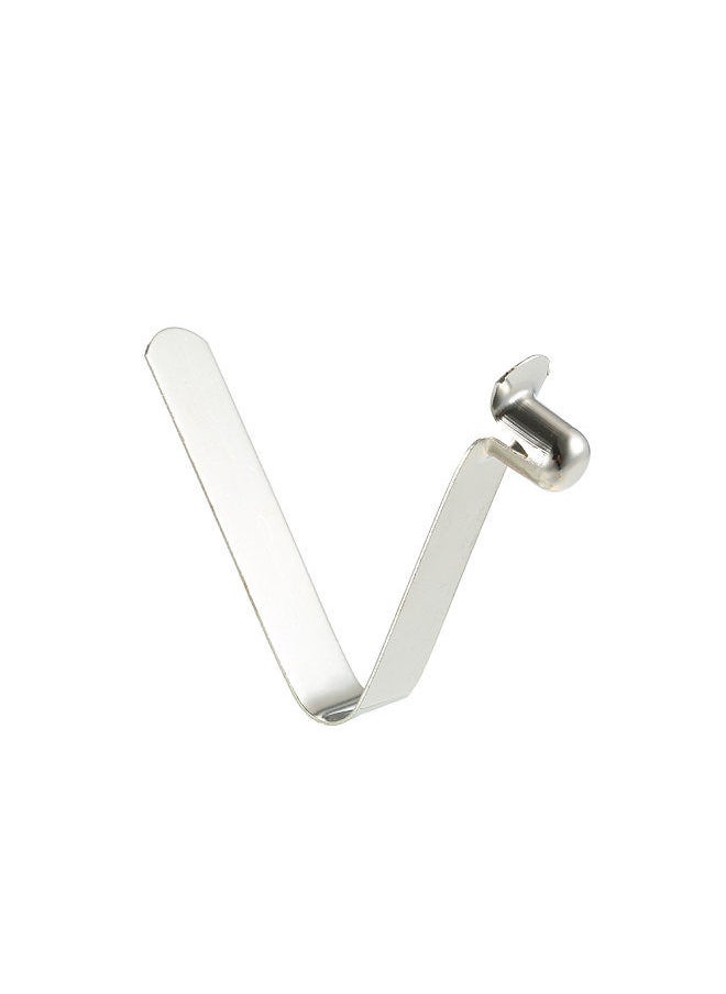 Generic - 6pcs Kayak Paddle Spring Clips Tent Pole Clips Push Button Spring Snap Clip Locking Tube Pin 8mm single pin buttons - Image 1