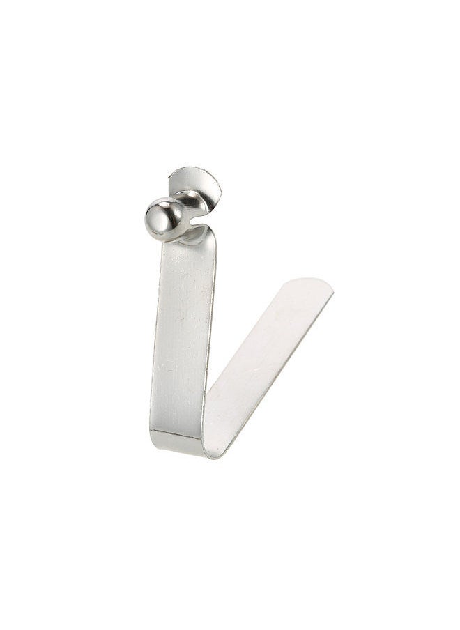 Generic - 6pcs Kayak Paddle Spring Clips Tent Pole Clips Push Button Spring Snap Clip Locking Tube Pin 8mm single pin buttons - Image 1