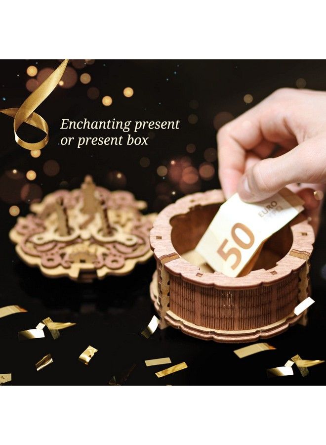 iDventure Birthday Cake Gift 3D Puzzle Box Tricky Gift Packaging For Birthday Adults And Teens Puzzle Box For Money Gifts Vouchers And Much More. (10.5 Cm Diameter X 6.5 Cm Height) Brainteaser - Image 5