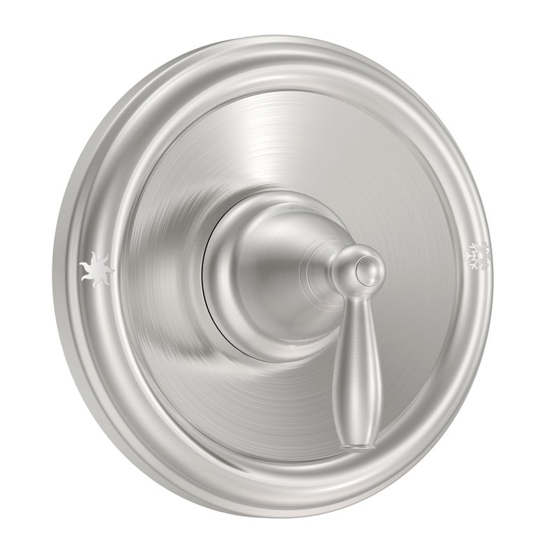 KANDENT Replacement for Moen Brantford Valve Trim Kit, Brushed Nickel Shower Trim Kit Shower Lever Handle, Compatible wtih Posi-Temp Valve, T2151BN - Image 1