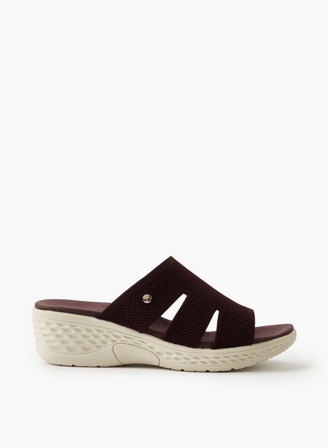 Flora Bella By Shoexpress Women Slip-On Wedge Sandals - Image 1
