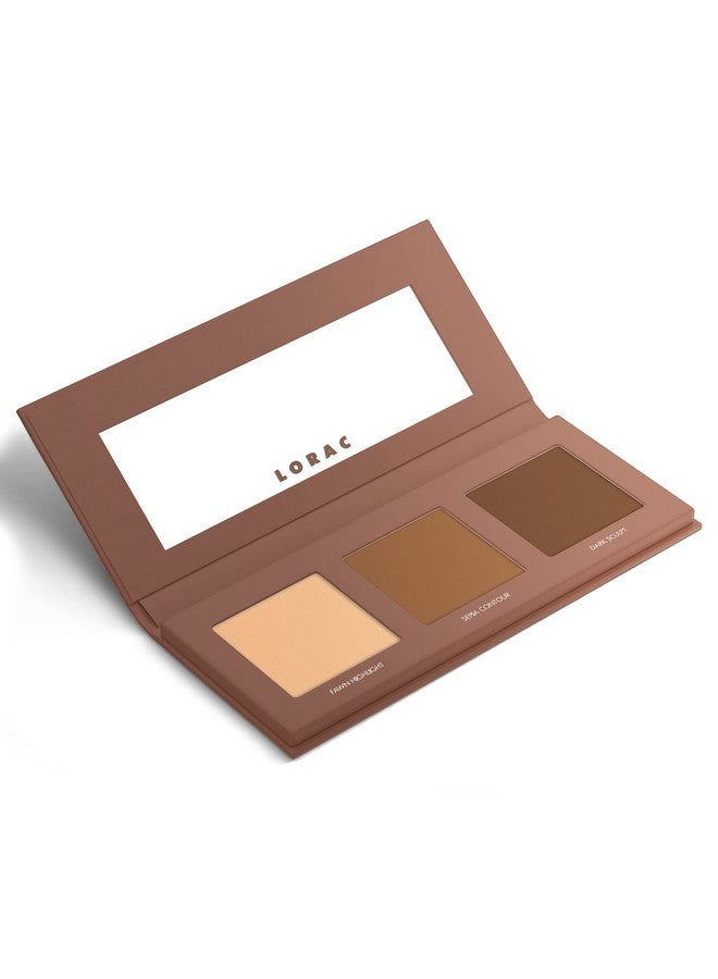 لوراك لوحة لوراك بيتيت برو كونتور | مكياج بودرة كونتور | مكياج هايلايتر | علبة مرآة مدمجة - Image 5