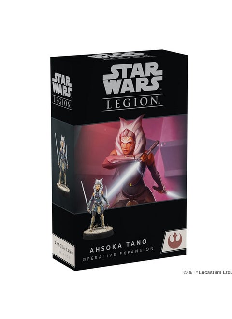Legion Ahsoka Tano Operative Expansion ; Two Player Battle Game ; Miniatures Game ; Strategy Game For Adults And Teens ; Ages 14+ ; Average Playtime 3 Hours ; Made By Atomic Mass Games