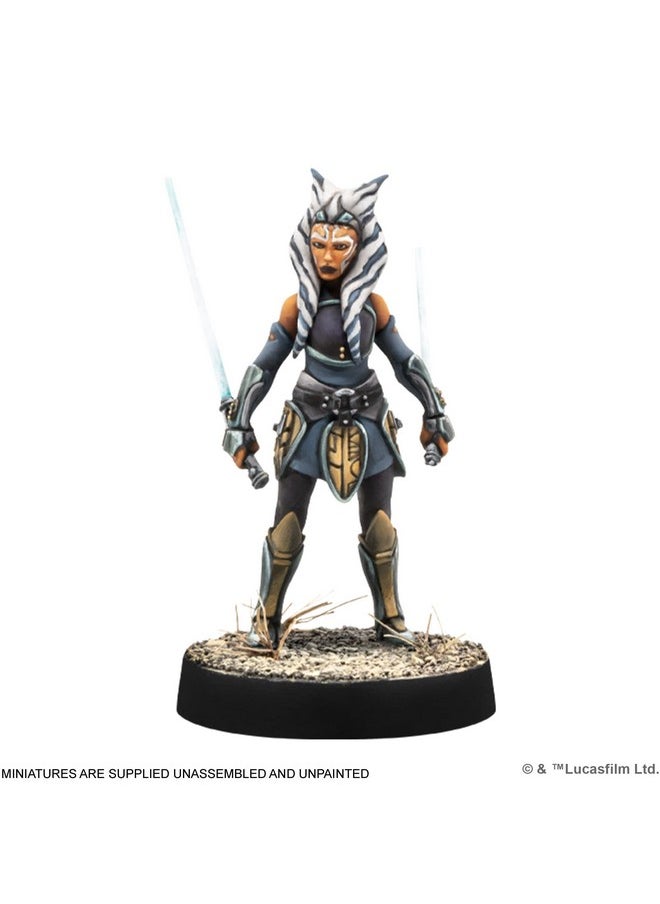 STAR WARS - Legion Ahsoka Tano Operative Expansion ; Two Player Battle Game ; Miniatures Game ; Strategy Game For Adults And Teens ; Ages 14+ ; Average Playtime 3 Hours ; Made By Atomic Mass Games - Image 1