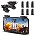 GOFOYO CK3 Mobile TriggersMobile Game Controller Game Trigger for PUBGFree FireCall of DutyShooter Sensitive Controller Joysticks Trigger for iPhoneAndroid Phone CK3 with 3 pair Finger Sleeves - Image 2