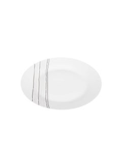 SG Lines Porcelain Dessert Plate 19 Cm 