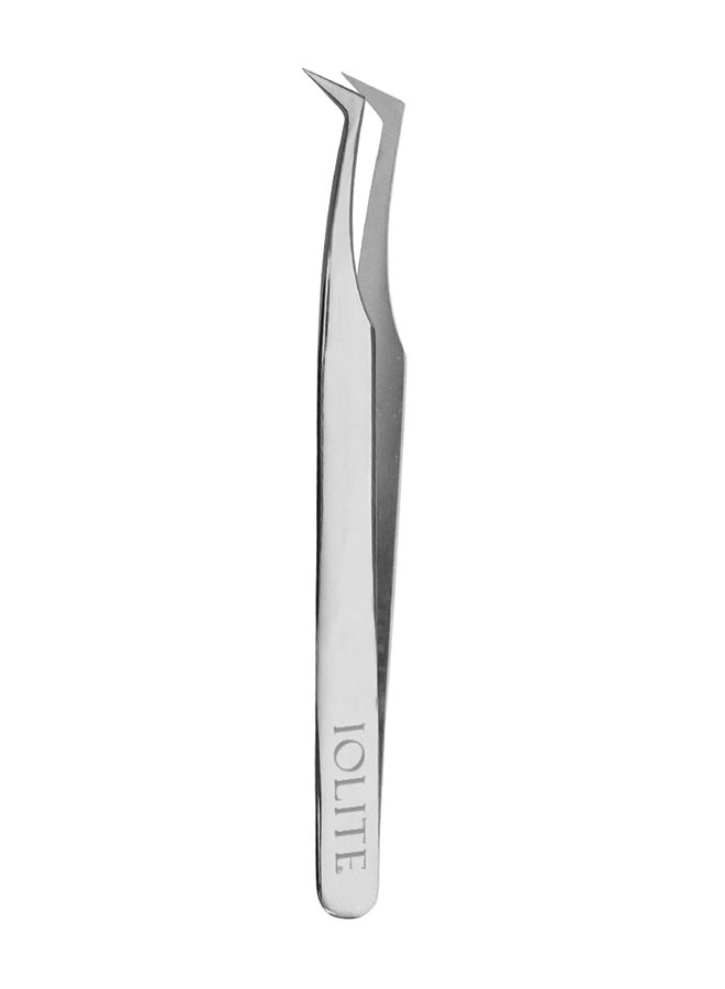 IOLITE Tool Stainless Steel Plasma Coating 12Cm Axe Tips Eyelash Volume Tweezers - Image 1