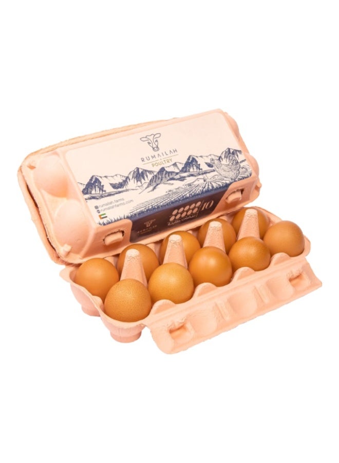 Eggs, Brown- 10 Eggs, UAE