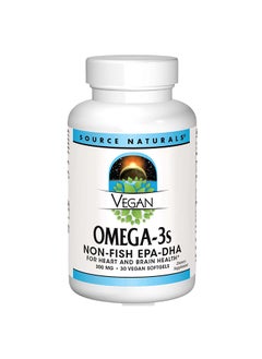 Source Naturals Source Naturals Vegan Omega-3 Non-Fish, 300 mg, 30 Vegan Softgels 