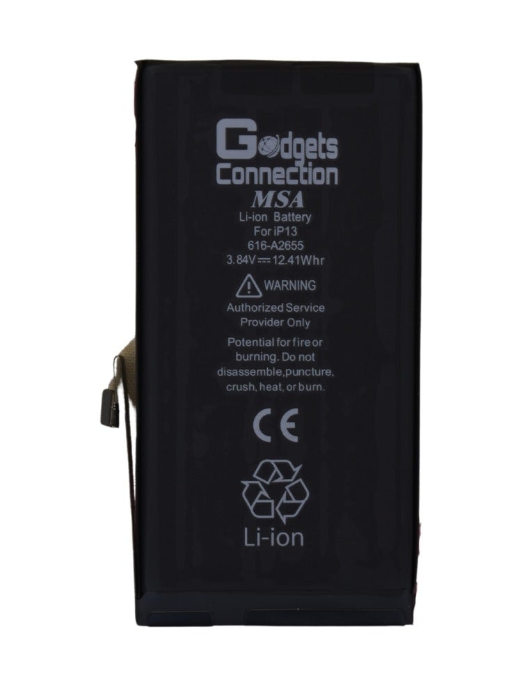 Gadgets Connection Replacement battery for Apple iPhone 13 in black - Image 2