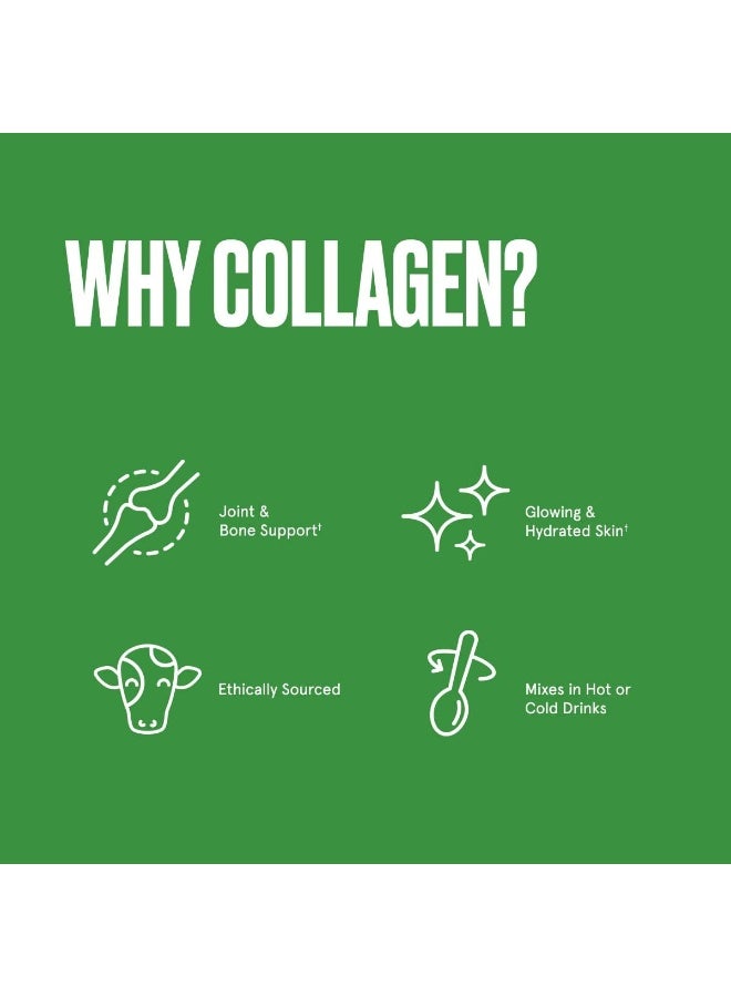 Bulletproof Unflavored Collagen Protein Powder, 18G Protein, 42.3 Oz, Grass Fed Collagen Peptides And Amino Acids For Healthy Skin, Bones And Joints - Image 4