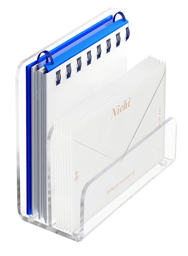BangBoom 2 Compartments Vertical Acrylic Mail Holder, 1 - Image 1