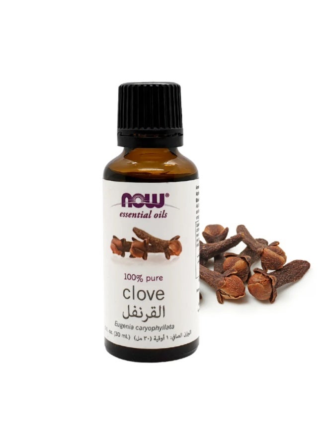 زيت القرنفل العطري النقي من ناو، 30 مل