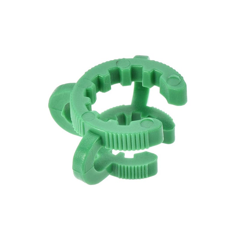 uxcell Lab Joint Clip Plastic Clamp Mounting Clips for 12/18 or 12/30 Glass Taper Joints Laboratory Connector Green 5Pcs - Image 3