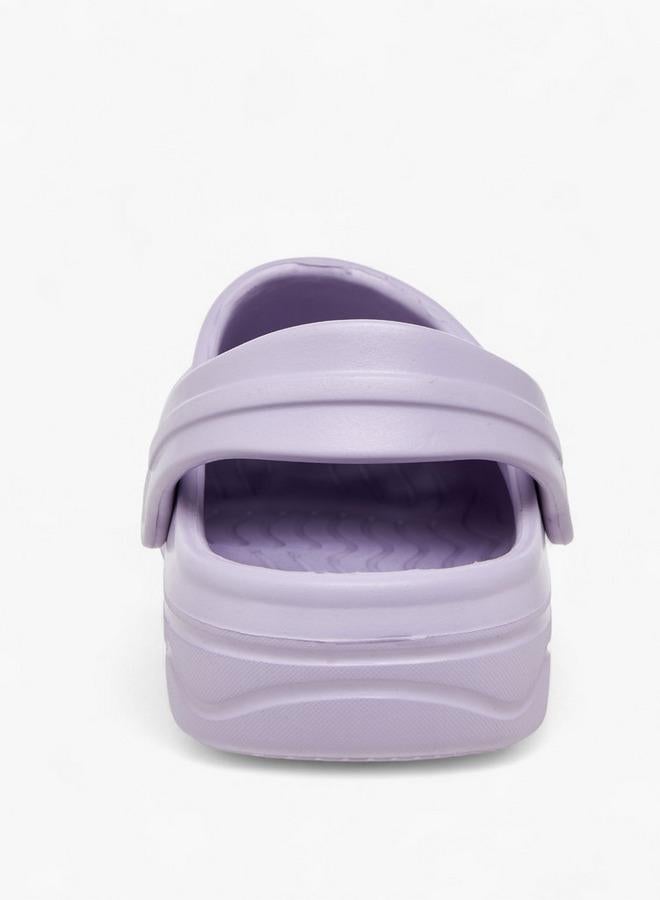 Disney Girls Stitch Applique Backstrap Clogs - Image 5