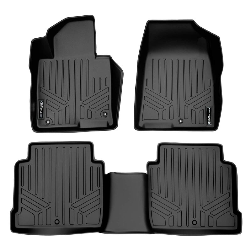 SMARTLINER Custom Fit Floor Mats 2 Row Liner Set for 20162019 Hyundai Sonata