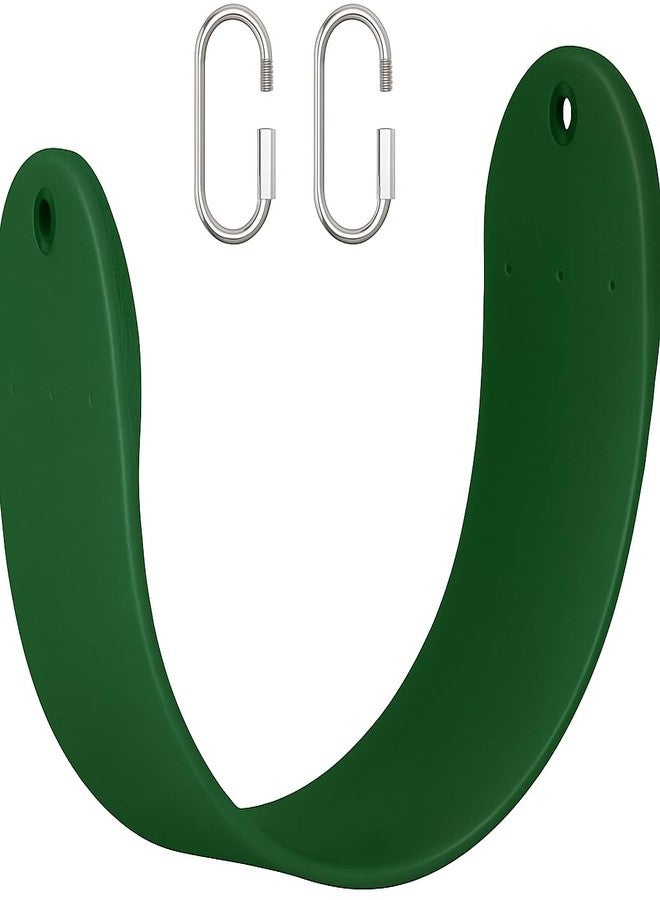 REZNOR مقعد أرجوحة بلاستيكي شديد التحمل من ريزنور، للاستخدام التجاري، كرسي أرجوحة خارجي، أخضر - Image 1