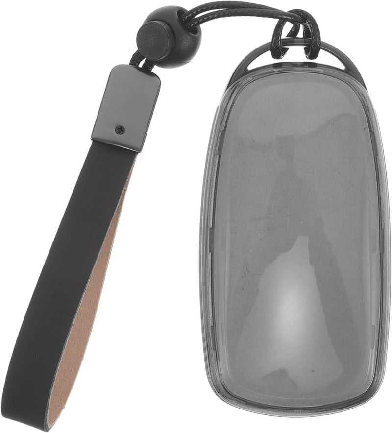 Key Fob Protector Compatible For Chery 24 5x4 7x1 5cm Black Full Wrap Shell With Wrist Strap - Image 1
