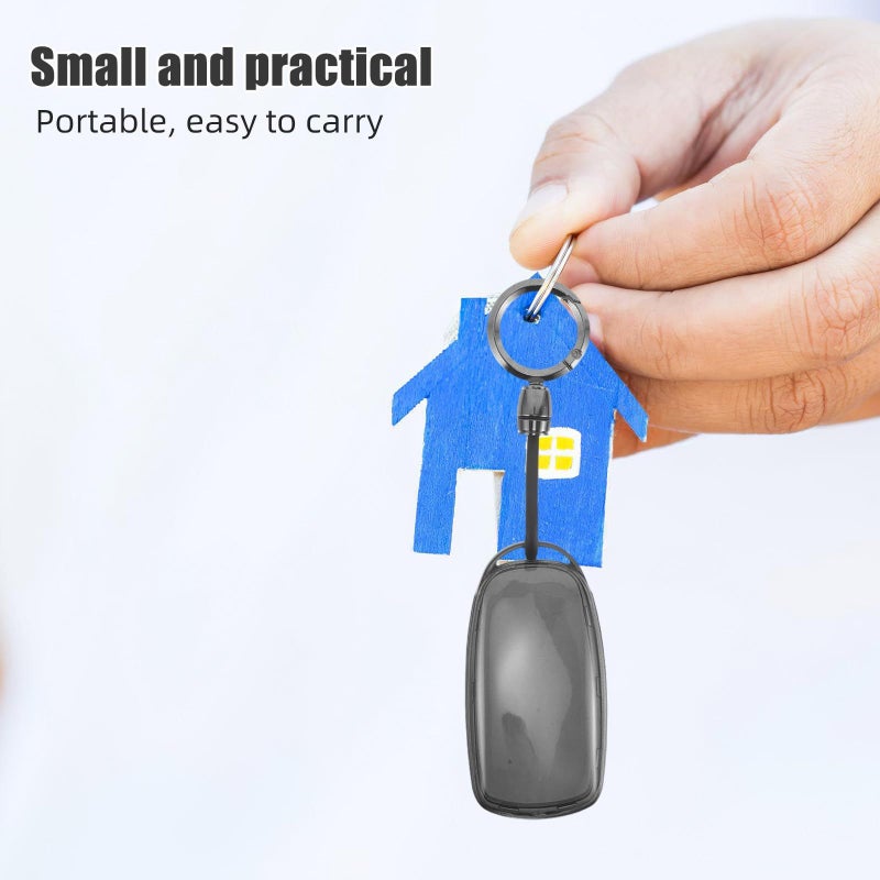 Key Fob Protector Compatible For Chery 24 5x4 7x1 5cm Black Full Wrap Shell With Wrist Strap - Image 5
