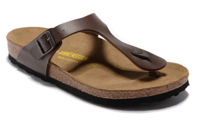 Gizeh Toe-Post Leather Sandals