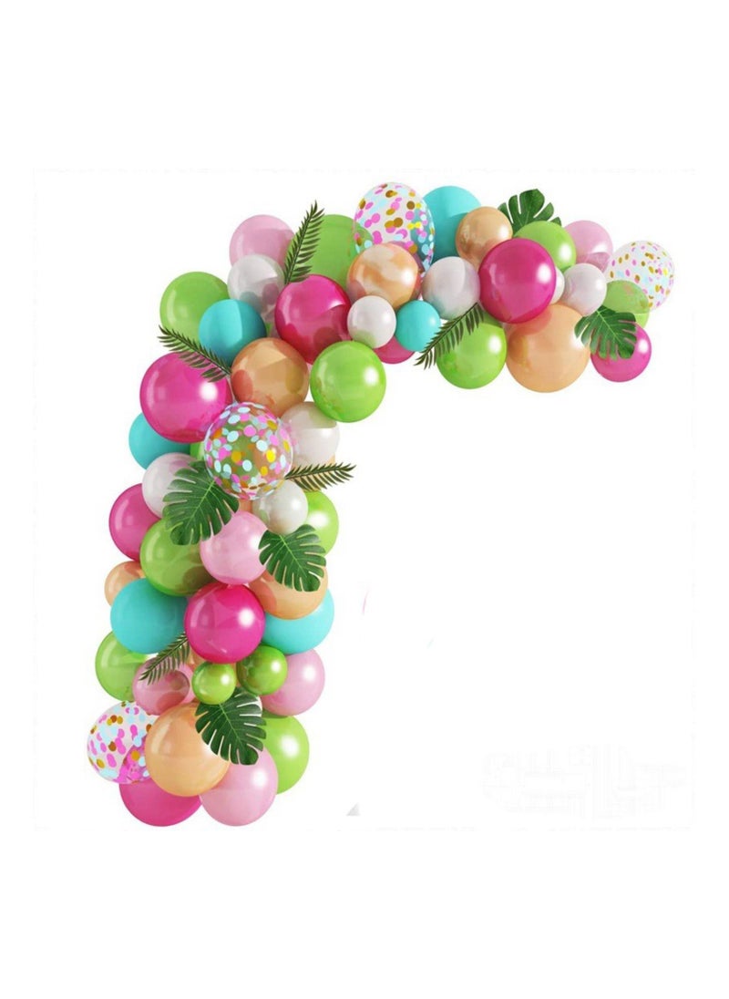 LA FIESTA - 110 Piece Hawaii Theme Balloons - Image 1