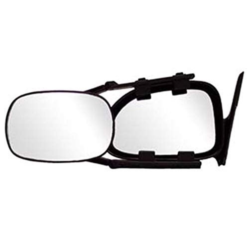 CIPA 11950 Clip-On Towing Mirror,Black & Silver, 15.75 Inch - Image 1