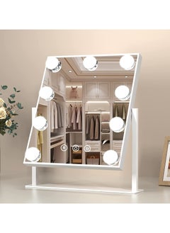 Hollywood Vanity Mirror with Dimmable LED Bulbs 3 Color Modes and Touch Control