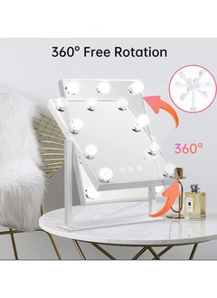 Cool Baby Hollywood Vanity Mirror with Dimmable LED Bulbs 3 Color Modes and Touch Control  - Image 2