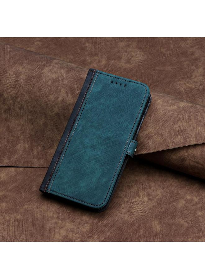 Zaboon Case For Huawei P50 Side Buckle Double Fold Hand Strap Leather Phone Case - Image 2