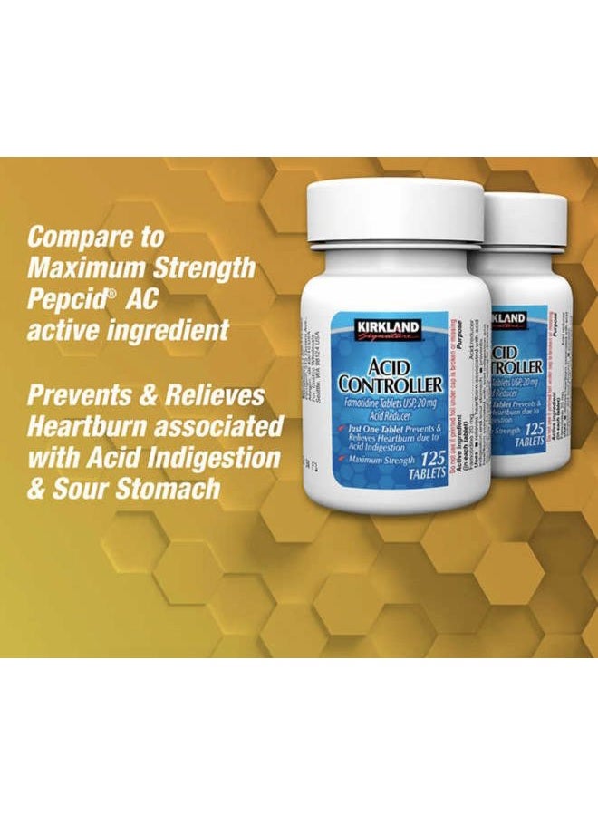 Kirkland SIGNATURE Kirkland Signature Acid Controller 20Mg, 250 Count Tablets - Image 3