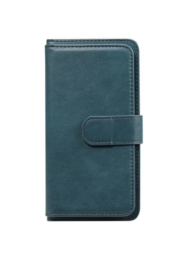 S-TOP Case For Samsung Galaxy A32 4G Multifunctional Magnetic Copper Buckle Horizontal Flip Solid Color Leather Case with 10 Card Slots & Wallet & Holder & Photo Frame - Image 2