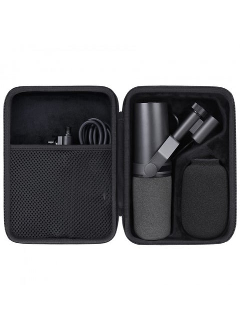 Aenllosi Hard Carrying Case Compatible with Shure SM7B/MV7 Vocal Dynamic Microphone for Broadcast (SM7B/MV7)